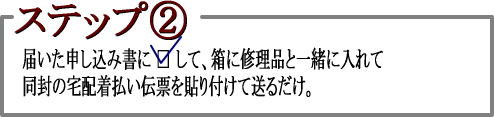 �J�c���C���̗���B�X�e�b�v�Q
